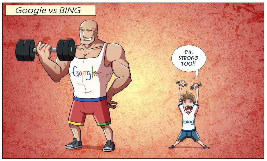 Google vs Bing everything-pr Google vs Bing everything-pr