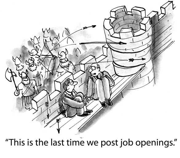 This is the last time we post job openings Funny job openings cartoon.