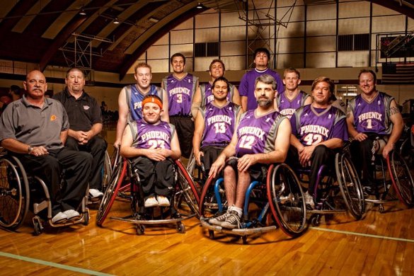 lavidge The Banner Wheelchair Suns
