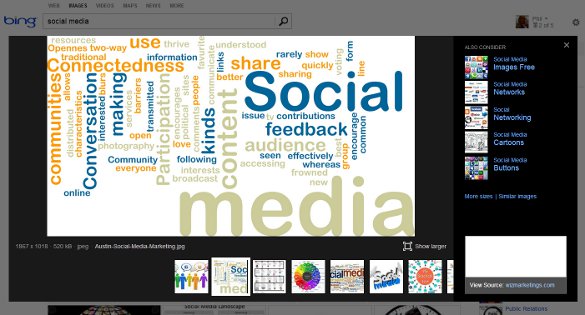 Bing Image Search screenshot