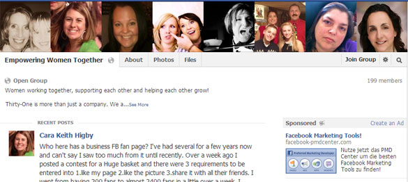 Empowering Women Together, the original Thirty-One Facebook Group