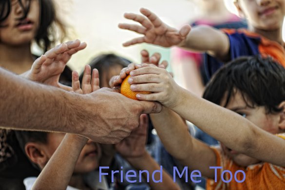 Finding charity in the heart of Facebook.
