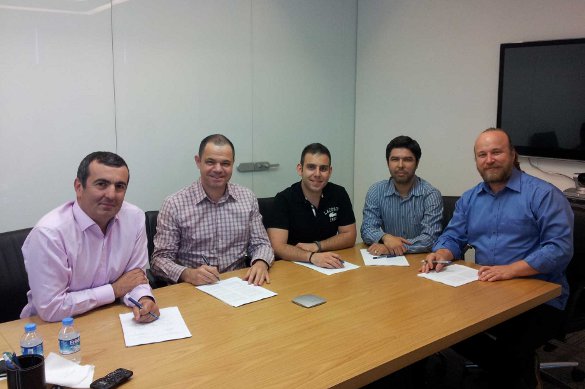 Numan Numan, Hasan Aslanoba, Arden Agopyan, Ali Beklen and Tolga Yalcinkaya - See more at: http://www.cloudarena.com/2013/07/03/cloudarena-announces-1-5-million-investment-to-move-hospitality-industry-online/#sthash.9IRioycB.dpuf