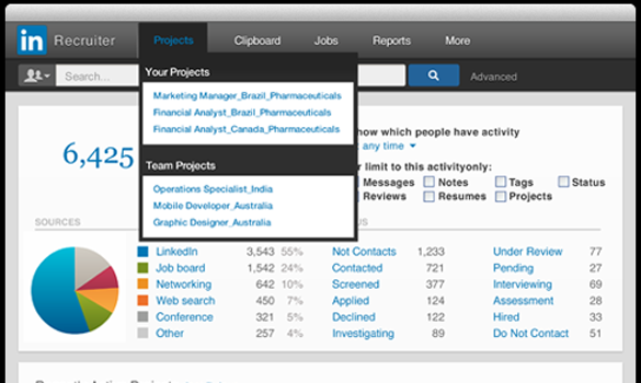 linkedin recruiter mobile