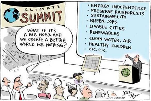 Green cartoon