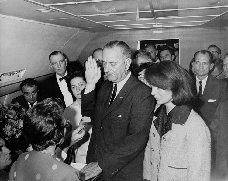 LBJ and Jackie O