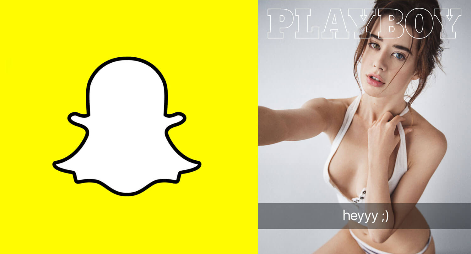 Snapchat playboy images.dujour.com: over