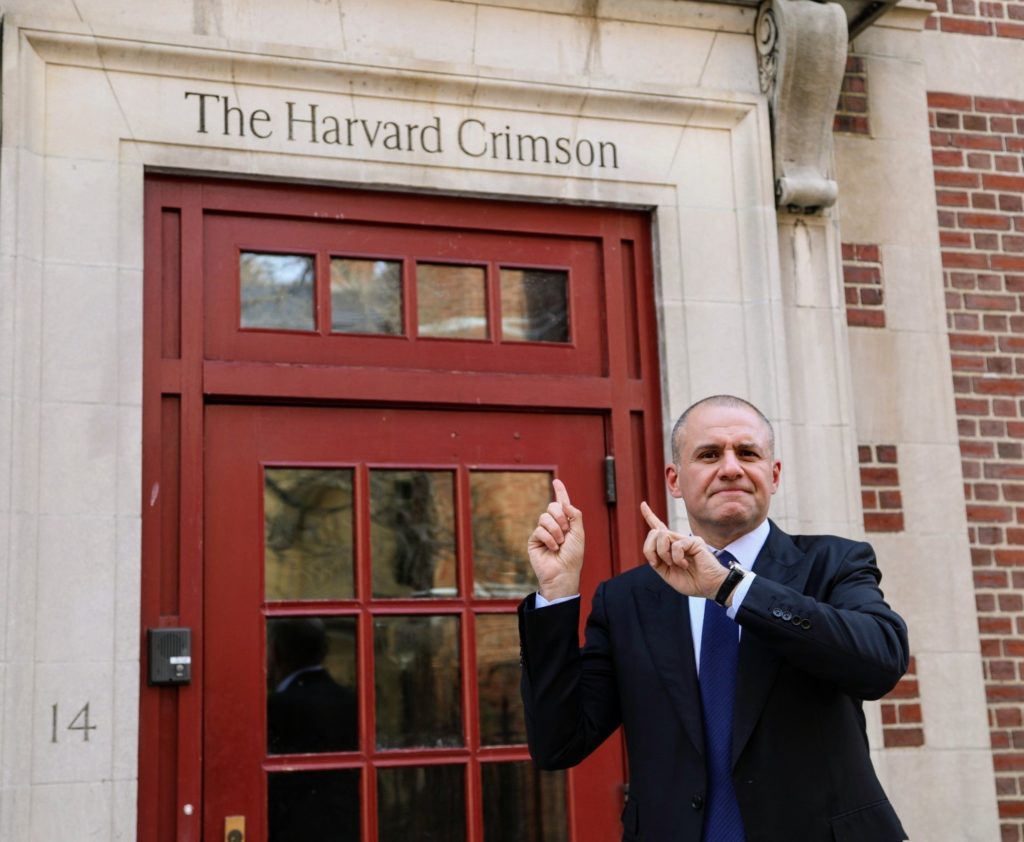 Ronn Torossian Brings His Expertise to Harvard Business School