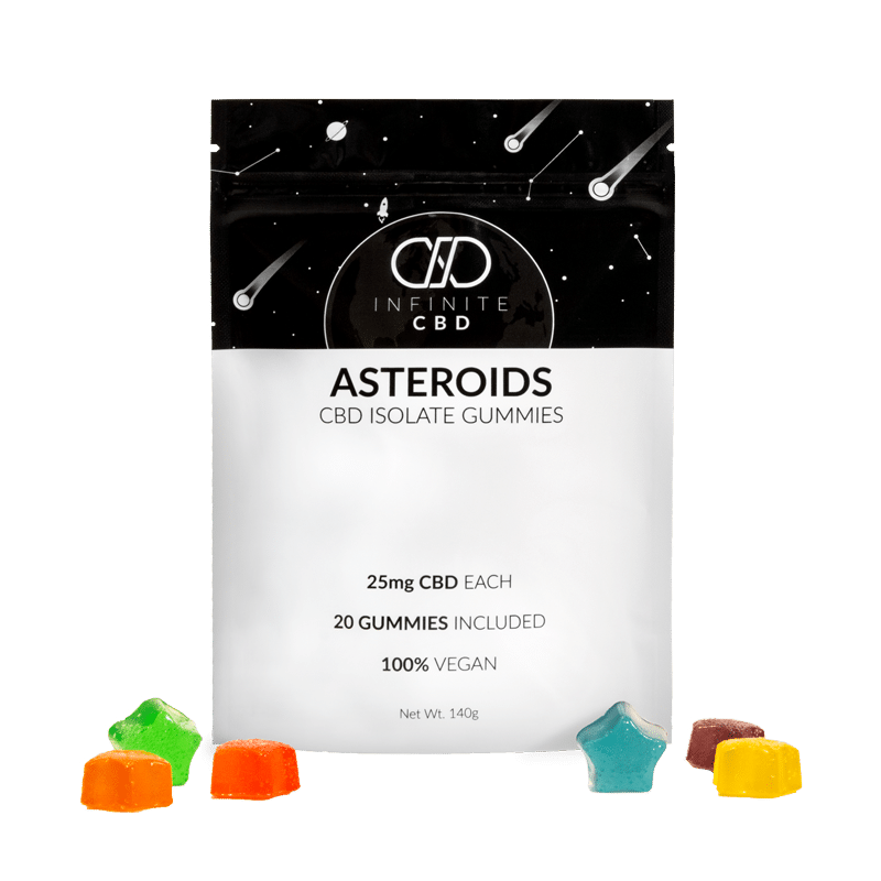 Infinite CBD's Asteroid Gummies, the original
