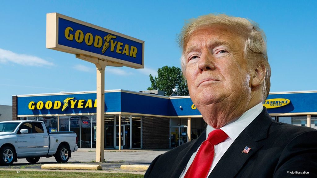 Trump Bashes Goodyear Over Dress Code